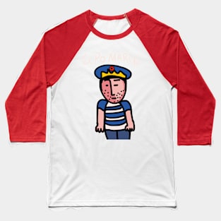 Cipo Marin Street Art Character Baseball T-Shirt